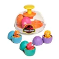 Toomies Jurassic World Spin & Hatch Dino Eggs – Dinosaur Toys for Developmental Play – 12m+ – Great Easter Toys for Easter Basket Stuffer