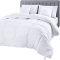 Utopia Bedding Comforter Duvet Insert - Quilted Comforter with Corner Tabs - Box Stitched Down Alternative Comforter (Twin XL, White)