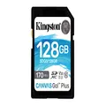 Kingston SDG3/128GB Canvas Go Plus UHS-I SD Memory Card, 128GB