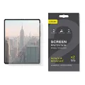 Olixar Screen Protector for Samsung Galaxy Z Fold 3, Film - Reliable Protection, Supports Device Features - Full Video Installation Guide, Screen Protector for Z Fold3 5G (2021) - ​2 Pack