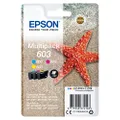 Epson 603 Starfish Genuine Multipack, 3-Colours Ink Cartridges, Amazon Dash Replenishment Ready