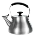 OXO Good Grips Classic Tea Kettle, Brushed Stainless 1.7 Quarts Silver