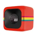 Polaroid Cube Act II HD 1080P Mountable Weather-Resistant Lifestyle Action Video Camera (Red) 6MP Still Camera w/Image Stabilization, Sound Recording, Low Light Capability & Other Updated Feature