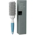 Professional Round Brush for Blow Drying - Small Ceramic Ionic Thermal Barrel Brush for Sleek, Precise Heat Styling and Salon Blowout - Lightweight Round Hair Brush (1.3 Inch) (Not Electrical)