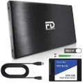 Fantom Drives (Solid State Drive Upgrade Kit - Compatible with Playstation 4, PS4 Slim, and PS4 Pro, 2TB SSD + 16GB