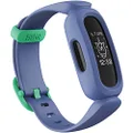 Fitbit Ace 3 Activity Tracker for Kids 6+ One Size, Cosmic Blue / Green - Singapore Edition