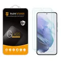 (2 Pack) Supershieldz Designed for Samsung Galaxy S22 5G Tempered Glass Screen Protector, Anti Scratch, Bubble Free