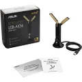ASUS WiFi 6 AX1800 USB WiFi Adapter (USB-AX56) - Dual Band WiFi 6 Client, 2x2 Support, Gaming & Streaming, Plug-and-Play, WPA3 Network Security, MU-MIMO, Beamforming, Black, 4.5"x1.2"x0.7"