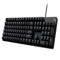 Logitech G413 SE Full-Size Mechanical Gaming Keyboard - Backlit Keyboard with Tactile Mechanical Switches, Anti-Ghosting, Compatible with Windows, macOS - Black Aluminium,920-010439(G413SE)