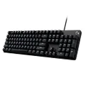Logitech G413 SE Full-Size Mechanical Gaming Keyboard - Backlit Keyboard with Tactile Mechanical Switches, Anti-Ghosting, Compatible with Windows, macOS - Black Aluminium,920-010439(G413SE)