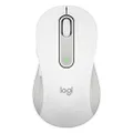 Logitech Signature M650 L Wireless Mouse Smartwhell Scrolling Off White,Logitec67798