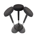Wobble Stool Standing Desk Stool - tall office chair for standing desk chair wobble stools for classroom seating adhd chair height adjustable stool 23-33" Active stool for standing desk wobble chairs
