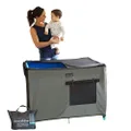 SnoozeShade for Travel Cots and Pack'n'Plays | Mesh blackout shade and cot canopy