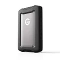 SanDisk Professional 2TB G-DRIVE ArmorATD - Rugged, Durable Portable External Hard Drive HDD, Up to 140MB/s, USB-C (5Gbps), USB 3.2 Gen 1 - SDPH81G-002T-GBAND,Space Grey