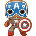 Funko 50657 Pop! Marvel: Holiday Captain America S3 Collectible Toy, Multicolour