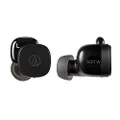 Audio Technica ATH-SQ1TW BK Wireless In-Ear Headphones, Black