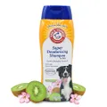 Arm & Hammer Super Deodorizing Shampoo For Dogs - Odor Eliminating Dog Shampoo For Smelly Dogs & Puppies With Arm & Hammer Baking Soda - Kiwi Blossom Scent, 20 Fl Oz