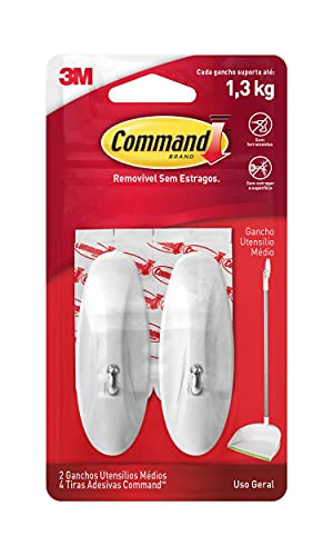 3M™ Command™ Wire Hook, Damage-Free, Holds Up To 1kg, 2/Pack