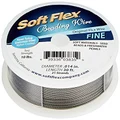 Soft Flex Wire 21-Strand, 0.014-Inch Diameter, Satin Silver
