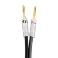 Silverback Speaker Wire by Sewell with Silverback Banana plugs, 15 ft.