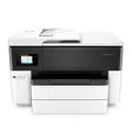 HP OfficeJet Pro 7740 Wide Format All-in-One Color Printer with Wireless Printing, Works with Alexa (G5J38A), White/Black