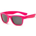 Koolsun Wave Kids Sunglasses, Neon Pink - 3-10 Years