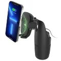 iOttie Auto Sense Qi Wireless Car Charger - Automatic Clamping Cup Holder Phone Mount with Wireless Charging for Google Pixel, iPhone, Samsung Galaxy, Huawei, LG, and other Smartphones