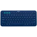 Logitech K380 Multi-Device Bluetooth Keyboard – Windows, Mac, Chrome OS, Android, iPad, iPhone, Apple TV Compatible – with FLOW Cross-Computer Control & Easy-Switch up to 3 Devices – Blue