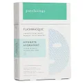 Patchology Hydrate FlashMasque Sheet Mask, a Deeply Moisturizing Hydrating Mask, w/Hyaluronic Acid, Vitamin B5, Betaine- 4 Masks/Box