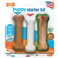 Nylabone Puppy Toy and Chew Bundle with Teething Bone, Puppy Chew Toy & Healthy Edibles Treat