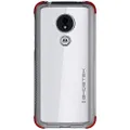 Ghostek Covert Hybrid Clear Shockproof Case Designed for Motorola Moto G7 Power & Moto G7 Supra - Clear
