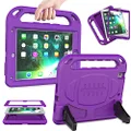 LEDNICEKER Kids Case for iPad 9.7 2018/2017 & iPad Air 2 - Built-in Screen Protector Shockproof Handle Friendly Foldable Stand Kids Case for iPad 9.7 2017/2018 (ipad 5&6) & iPad Air 2 2014 - Purple