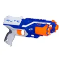 NERF Disruptor Elite Blaster - 6-Dart Rotating Drum, Slam Fire, Includes 6 Official Elite Darts - for Kids, Teens, Adults (Amazon Exclusive),Multicolor,B9837