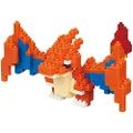 Nanoblock NBPM_058 Pokémon Mega Lizardon Y Micro Sized Building Blocks