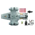 STAR WARS Mission Fleet The Mandalorian The Child Razor Crest Outer Rim Run Deluxe Vehicle with 2.5-Inch-Scale Figure, for Kids Ages 4 and Up,F0589