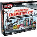 Playz Extreme Kids Chemistry Set - STEM Activities & Science Kits for Kids Age 8-12 with 52+ Experiments & 51+ Tools - Discovery Science Educational Toys & Gifts for Boys, Girls, Teenagers & Kids