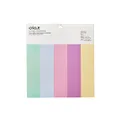 Cricut Smart Paper Sticker Cardstock | 10 Sheets | 33cm x 33cm | Pastels