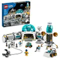 LEGO City Lunar Research Base 60350 Building Kit for Kids Aged 7 and Up; Toy Moon Base with Science Labs, Air Lock, Lunar Lander, Viper Rover, Moon Buggy, and 6 Astronaut Minifigures (786 Pieces)