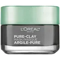 L'Oreal Paris Skincare Pure Clay Face Mask with Charcoal for Dull Skin to Detox & Brighten Skin, Clay Mask, at home face mask, 1.7 oz.