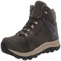 KEEN Women's Terradora 2 Mid Height Leather Waterproof Hiking Boots, Magnet/Plaza Taupe, 7.5