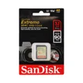 SanDisk SDSDXVE-032G-GNCIN Extreme SDHC UHS-I U3 V30 Memory Card, 32GB Black