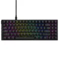 NZXT Function MiniTKL - Compact Tenkeyless Gaming Keyboard – Gateron Red Mechanical Switches: Linear, Fast, and Quiet – Hot-Swappable – RGB Backlit – Aluminum Top Plate – Sound Dampening Foam – Black