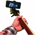 Smart-Po Smartphone Guitar Capo | Android and iPhone Compatible Dock Headstock Neck Clamp | Cell Phone Holder Aid Musicians | Electric or Acoustic Guitars