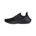 adidas Women's Ultraboost 22 Running Shoe, Black/Black/Black, 7