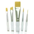 Royal & Langnickel Soft Grip Paint Brushes (5 Piece Brush Set)
