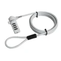 Sendt White Notebook/Laptop Combination Lock Security Cable
