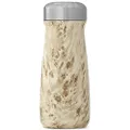 S'well Stainless Steel Traveler - 16 Fl Oz - Blonde Wood - Triple-Layered Vacuum-Insulated Travel Mug Keeps Coffee, Tea and Drinks Cold for 24 Hours and Hot for 12 - BPA-Free Water Bottle