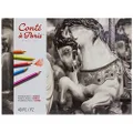 Conte A Paris 500017 Pastel Pencils, Assorted Set, Set of 48 Colors