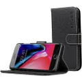 iPhone 7 and 8 Case, Snugg iPhone 7 and 8 Flip Case [Card Slots] Leather Apple iPhone 7 and 8 Wallet Case Cover Executive Design [Lifetime Guarantee] – Black, Legacy Series