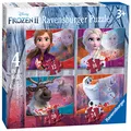 Ravensburger 3019 Disney Frozen 2, 4 in a Box (12, 16, 20, 24pc) Jigsaw Puzzles,